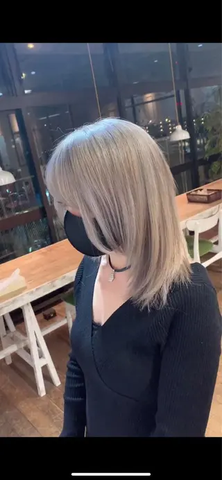 カラー 石井辰功也 フリーランス美容師のヘアスタイル