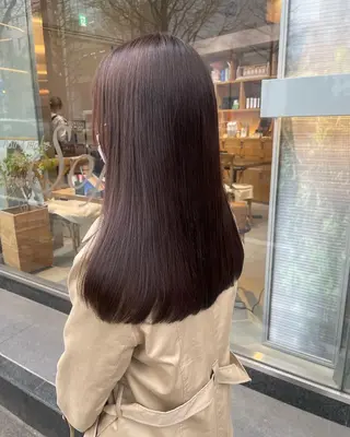 ミディアム カラー ヘアアレンジ ❥【韓国風ヘア】 stylist 林❥のエステ・リラクイメージ