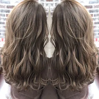 ロング カラー 木下大地 HAIR  Oneのヘアスタイル