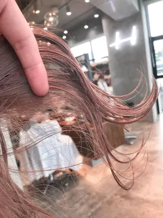 ミディアム カラー 韓国ヘア 店長NEGIのヘアスタイル