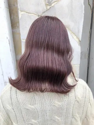 ロング カラー ヘアアレンジ メンズ キッズ 💟Chloe原宿店 🩶ハイトーンのヘアスタイル