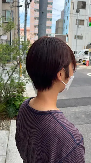 ショート 鈴木 ほのかのヘアスタイル