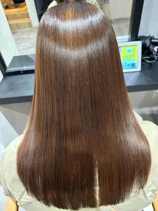 セミロング ✨似合わせボブ✨ 縮毛矯正のヘアスタイル
