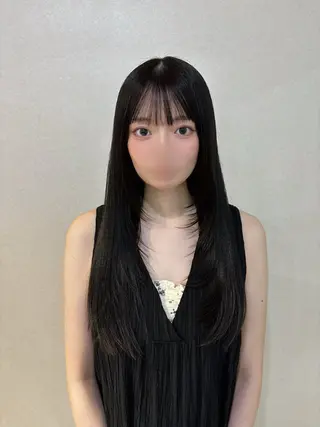 ロング カラー バッサリカット募集中 星川まお𝜗𝜚のヘアスタイル