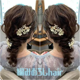 セミロング ヘアアレンジ 韓国hair🦋 Nanaのヘアスタイル