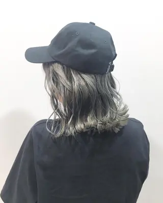 ミディアム カラー テディ teddyのヘアスタイル