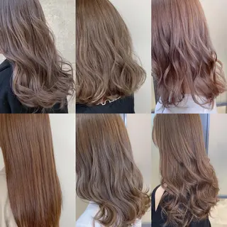 セミロング カラー 【透明感、艶髪】西村 有司のヘアスタイル