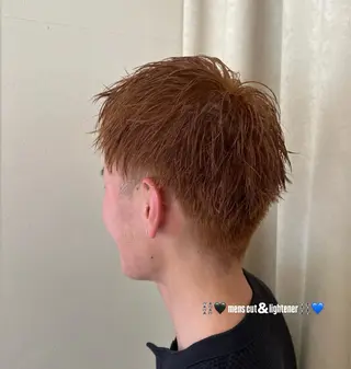 ショート カラー メンズ LiTA 友田未来のヘアスタイル