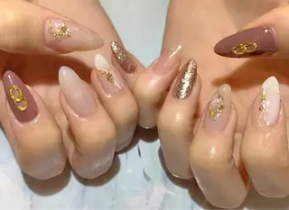 ネイル Lino+ ネイル&よもぎ蒸しのネイルデザイン