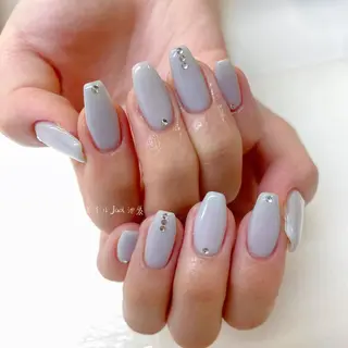 セミロング ネイルJaol 池袋のネイルデザイン