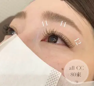 マツエク・マツパ EYELA燕三条店 土田のマツエク・マツパデザイン