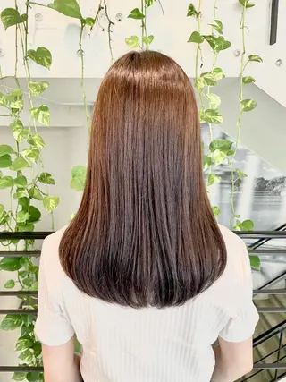 ロング 高柳 七音のヘアスタイル