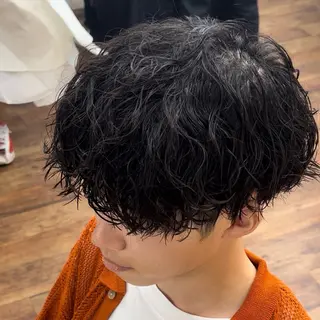 パーマ メンズ Rikito .のヘアスタイル