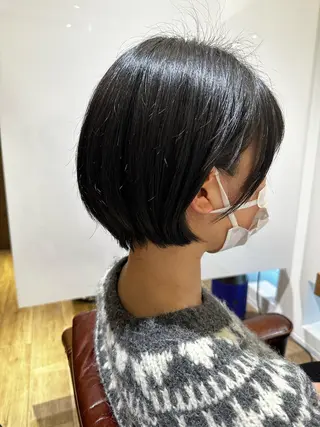 ショート 前田 加奈子のヘアスタイル