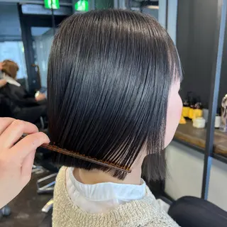 ミディアム 💘札幌クロスパーマ 髪質改善💘rinaのヘアスタイル