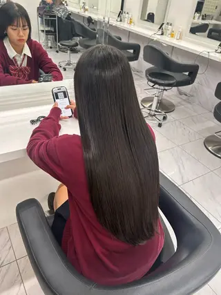 カラー 透明感ベージュ🤎 ナチュラルレイヤーのヘアスタイル