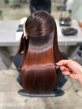 縮毛矯正/表参道/ 鈴木リカコのヘアスタイル