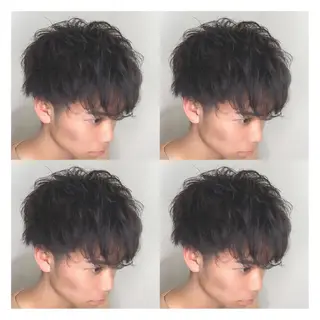 ショート カラー メンズ ange☞ soutaのヘアスタイル