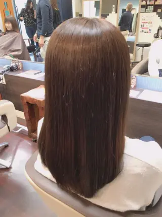 ロング 前之園 ひかるのヘアスタイル