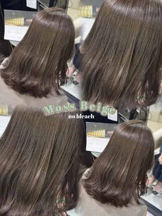 セミロング k-two心斎橋 ♡ 顔周りカット/yuiのヘアスタイル