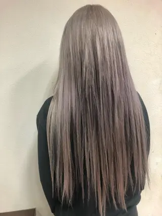 カラー ダブルスキルエクステ /羽エクステ白石宇由のヘアスタイル