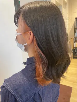 カラー 🟢似合わせカット/ ハセガワ🟢のヘアスタイル