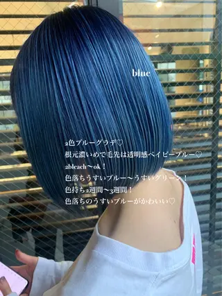 カラー ラベンダー/レイヤー スタイル🤎mamiのヘアスタイル