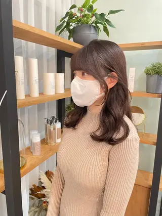 セミロング 荒木 康太のヘアスタイル
