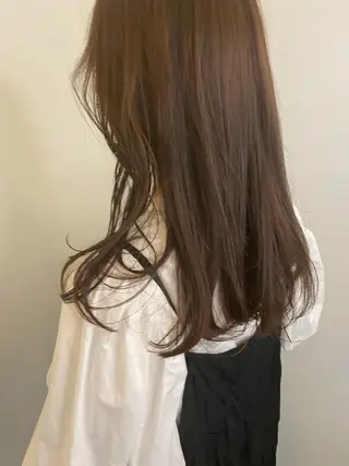 ロング カラー ma naのヘアスタイル