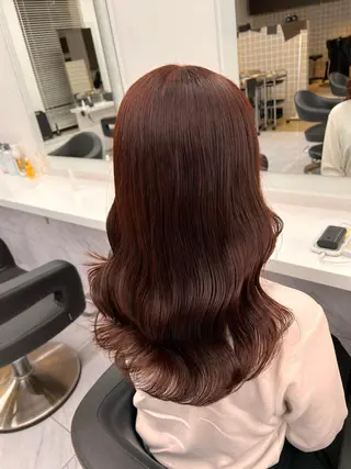 セミロング 💖札幌カラー 指名No.1💖玲奈のヘアスタイル