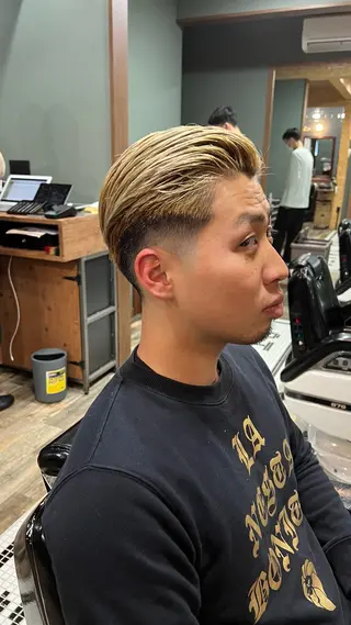 ショート メンズ 荻沼 快のヘアスタイル