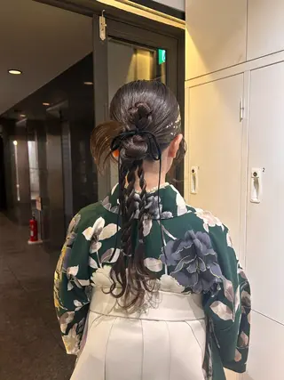 ヘアアレンジ 大阪美容室 Rioのヘアスタイル
