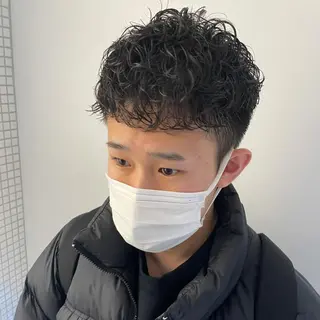ショート カラー パーマ メンズ 🔥メンズカラー🔥 セヤシュウヘイのヘアスタイル