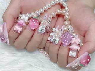 ネイル nail salon Pink Aliceのネイルデザイン