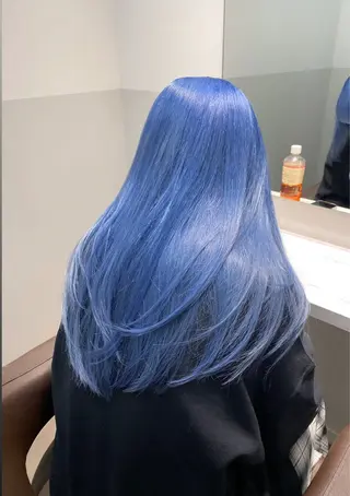 ロング カラー ヘアアレンジ メンズ ブリーチ博士 MASATOのヘアスタイル