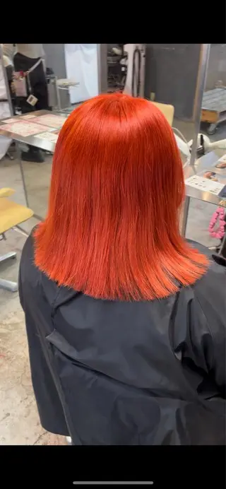 ミディアム カラー 海外レイヤー /NAGISAのヘアスタイル