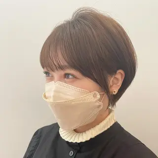 ショート ショート/脱白髪染め ☆宇﨑悠実のヘアスタイル