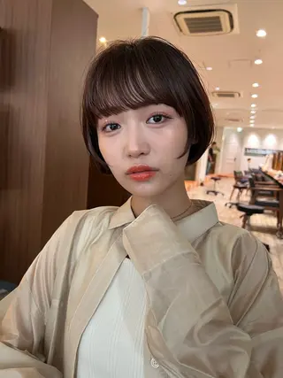 ショート 羽田 ひろむのヘアスタイル