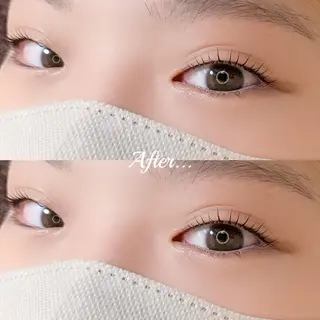 マツエク・マツパ マツナガ☺︎ // Afterのマツエク・マツパデザイン