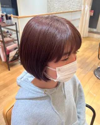 ショート カラー Ore🫧タナカマヤ /柔らかい質感カラーのヘアスタイル