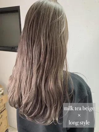 ロング カラー 溝口 恭章のヘアスタイル
