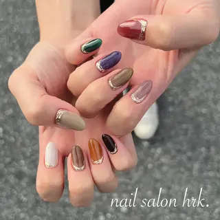 ネイル Nail Salon hrk.のネイルデザイン