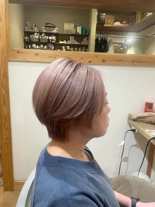 ショート 山口 里莉のヘアスタイル