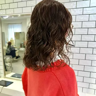 セミロング パーマ －LOMARLIE－ YUKIのヘアスタイル