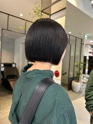 ショート ボブ ホノカのヘアスタイル
