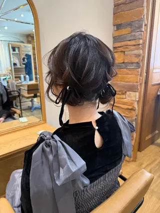 ヘアアレンジ ヘアメイク美容師 🦋サカモトレナ🦋のヘアスタイル