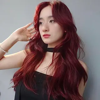 ロング カラー bloc japon所属・ﾌﾞﾚｲｽﾞ˚✧₊⁎ ﾚｲﾔｰToriのヘアスタイル