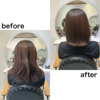 ミディアム パーマ 川間 将彦のヘアスタイル