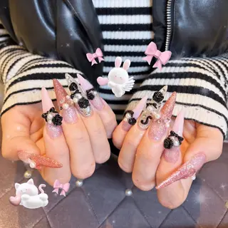 ネイル ayumi‪‪❤︎‬ Betty Nailのネイルデザイン