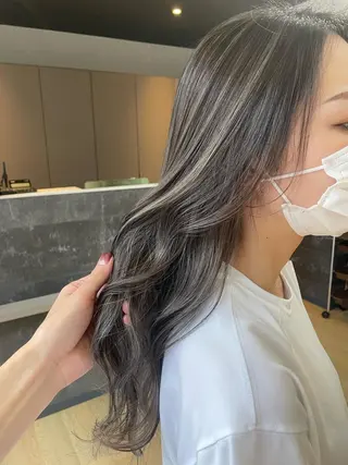 ロング カラー 山元 翔平(shohei)のヘアスタイル